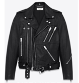 saint laurent paris ラムレザーダブルライダースジャケット