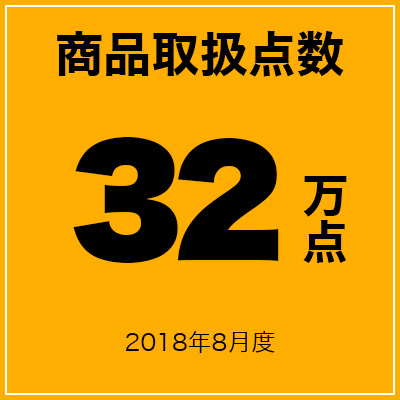 商品取扱点数26万点