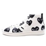 Comme Des Garçons Play（コム・デ・ギャルソン・プレイ）×converse(コンバース) HEART LOGO HIGH TOP PRO SNEAKER