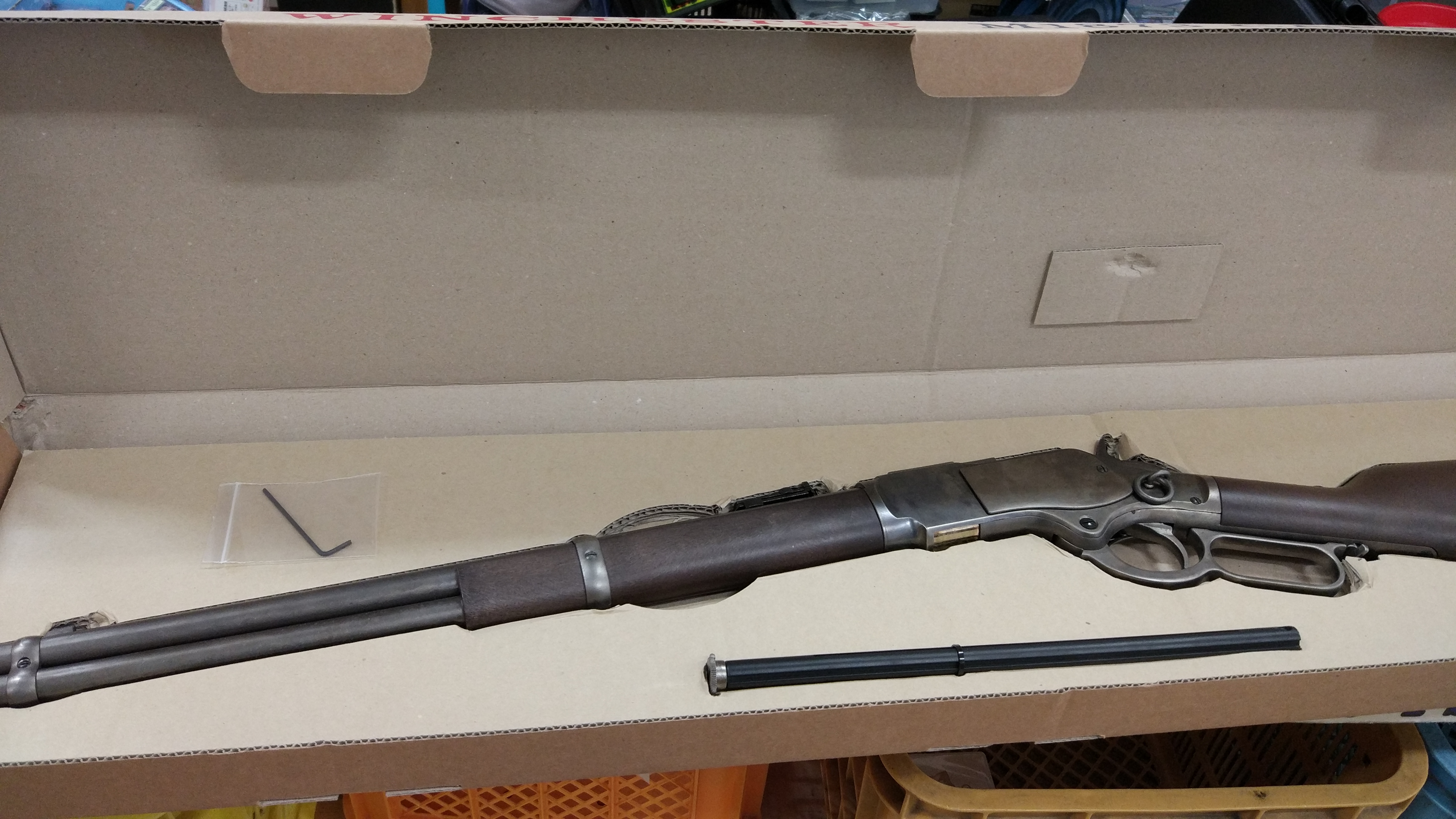 ミリタリー Ktw ウィンチェスター M1873 カービン 買い取りました 買取なら千葉鑑定団東金店