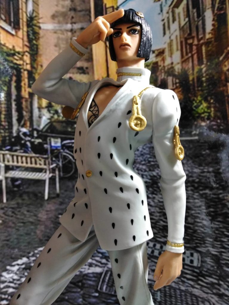 あの名シーンを完全再現 ジョジョの奇妙な冒険 黄金の風 から ブチャラティがフィギュアになって登場 買取なら千葉鑑定団東金店