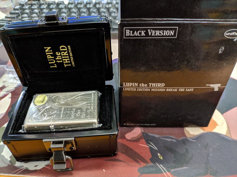 ZIPPO LUPIN the THIRD LIMITED EDITION MISSION BREAK THE SAFE